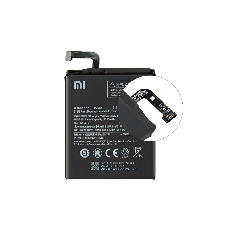 Bateria BM39 para Xiaomi 6 Mi 6 Mi6